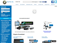 Tablet Screenshot of kauppa.cityplus.fi