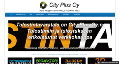 Desktop Screenshot of cityplus.fi